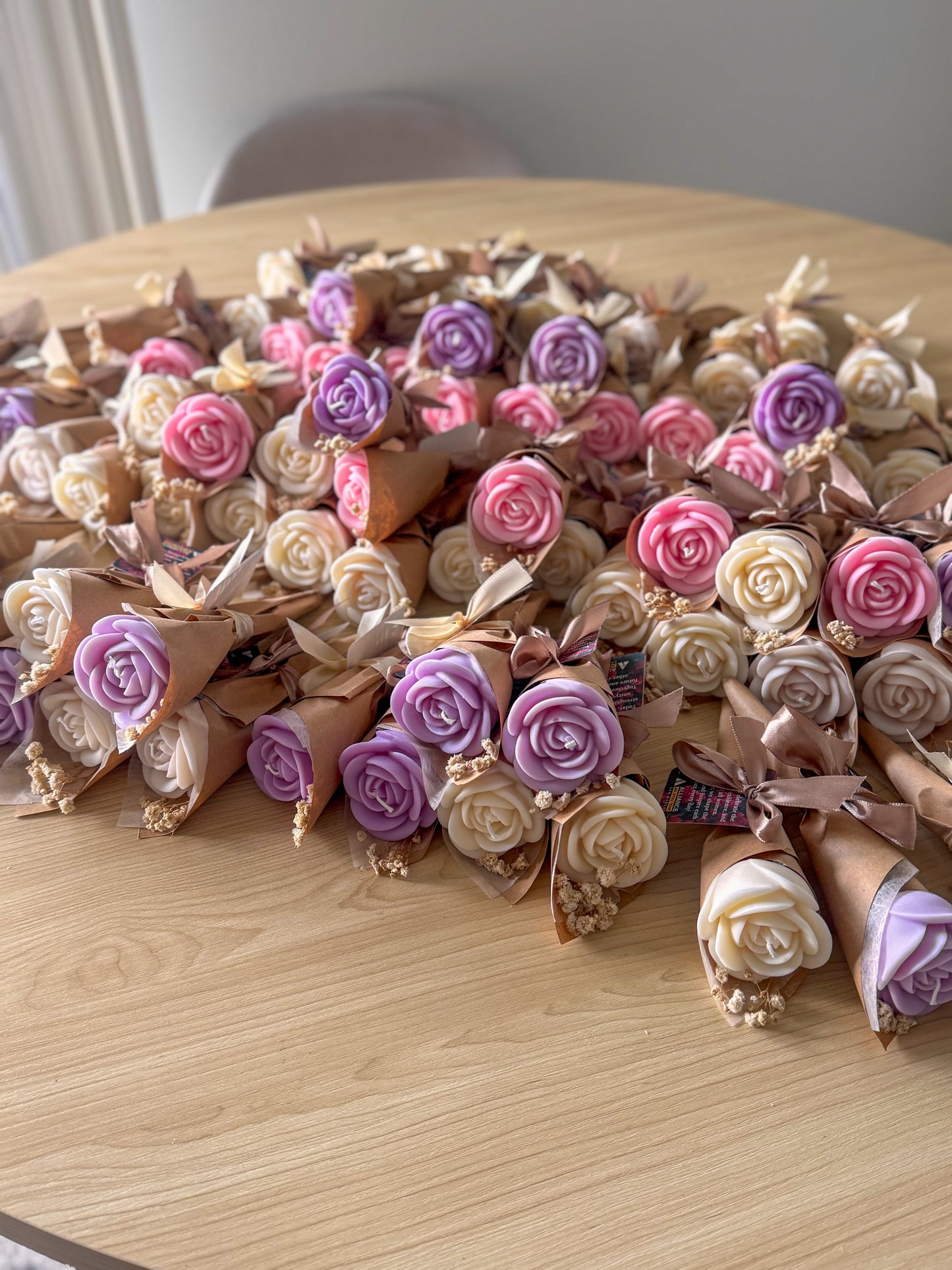 Floral Mini Bouquet Candles