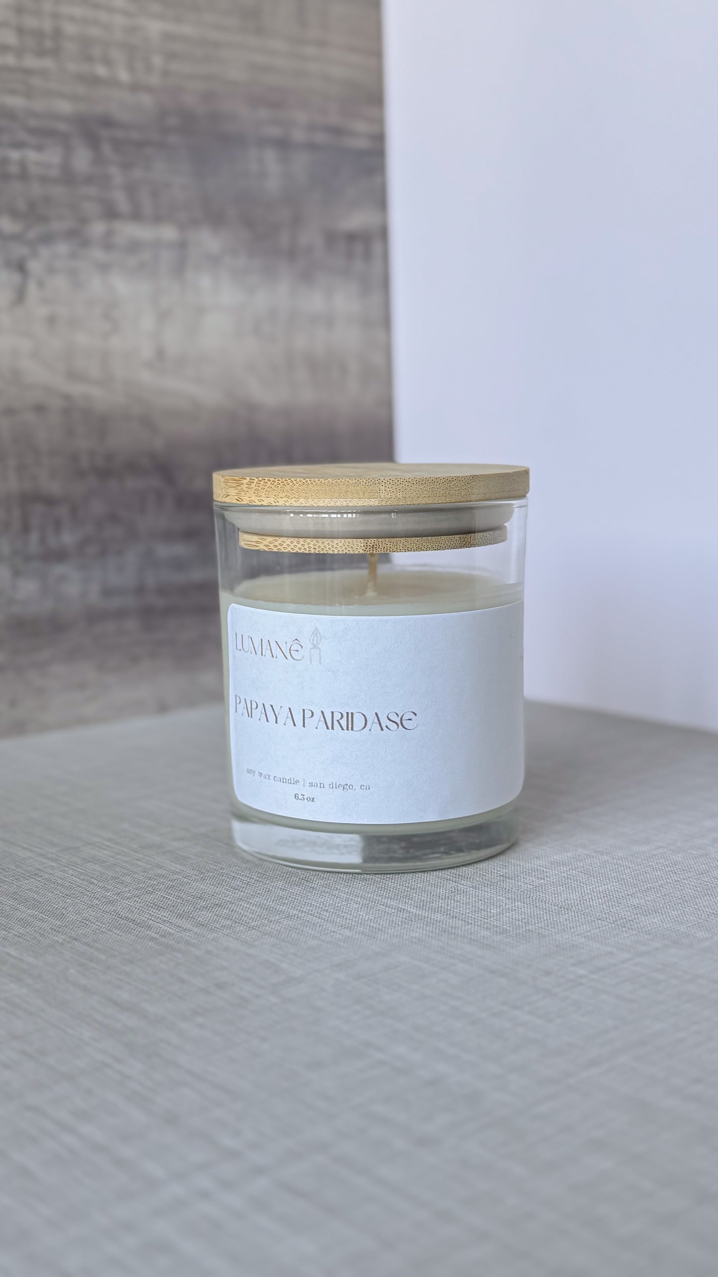 Papaya Paridase Jar Candle 6.3oz