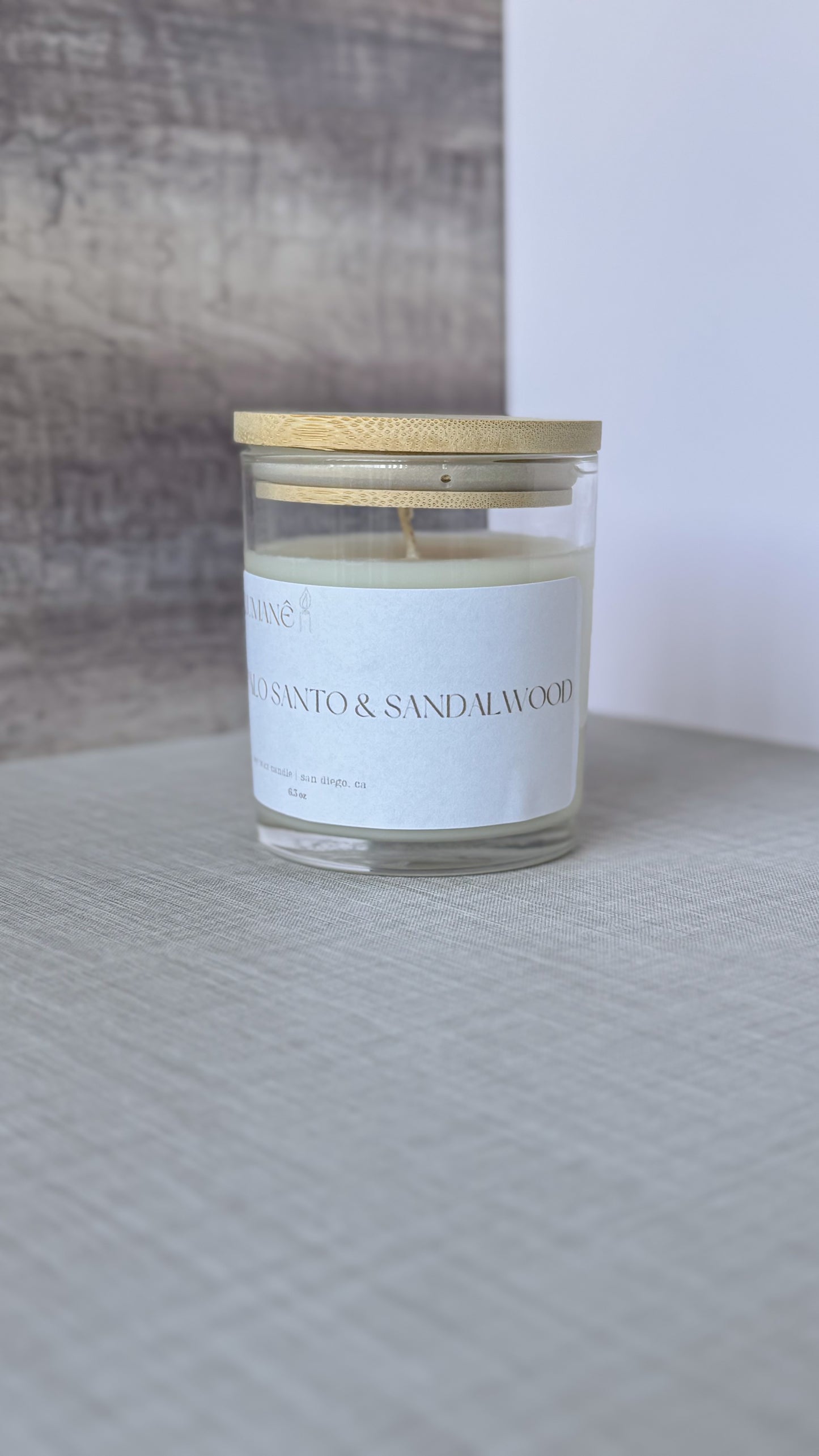 Palo Santo & Sandalwood Jar Candle 6.3oz