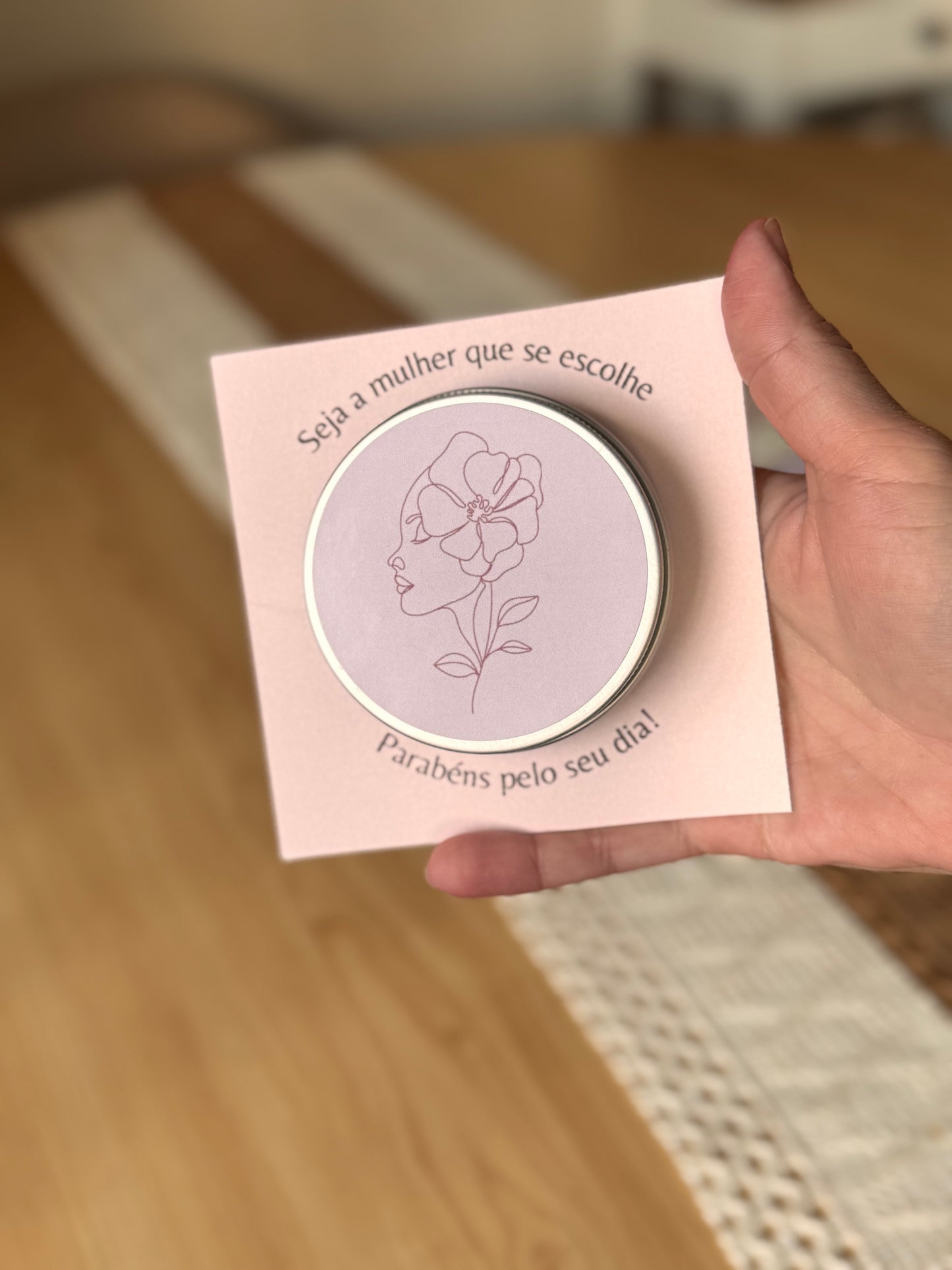 Tin candle customizable 1.7oz