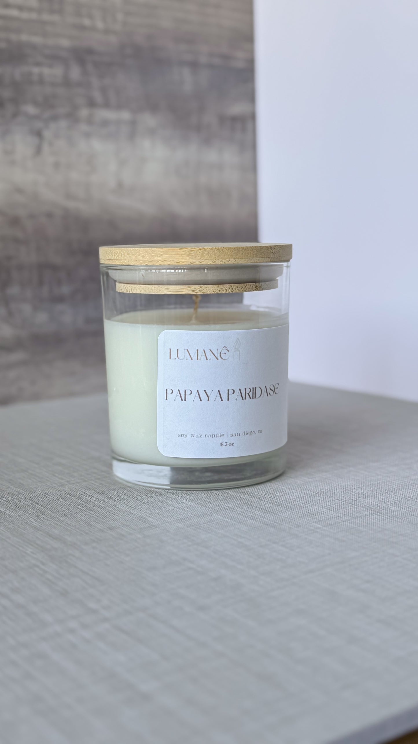 Papaya Paridase Jar Candle 6.3oz