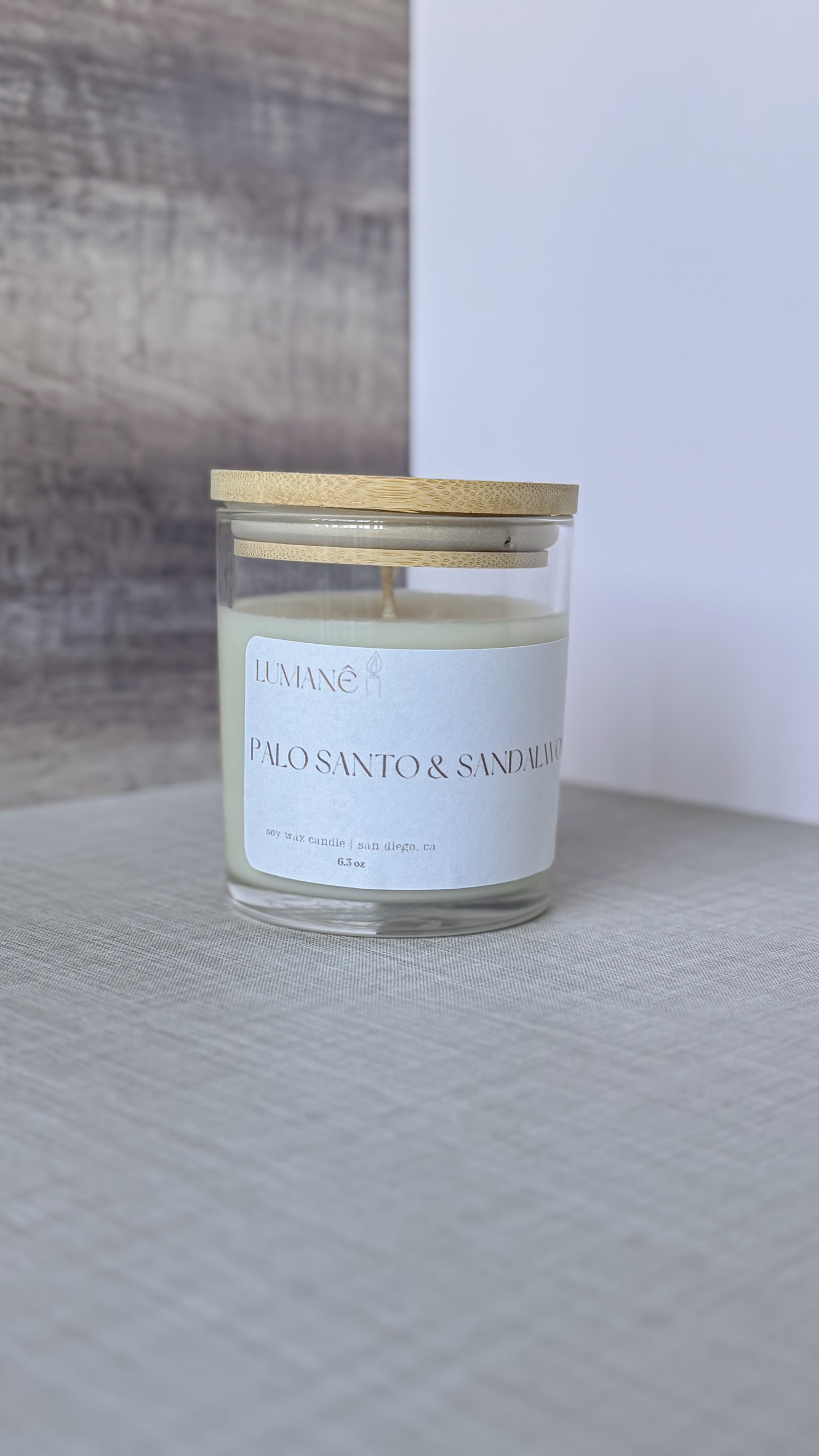 Palo Santo & Sandalwood Jar Candle 6.3oz