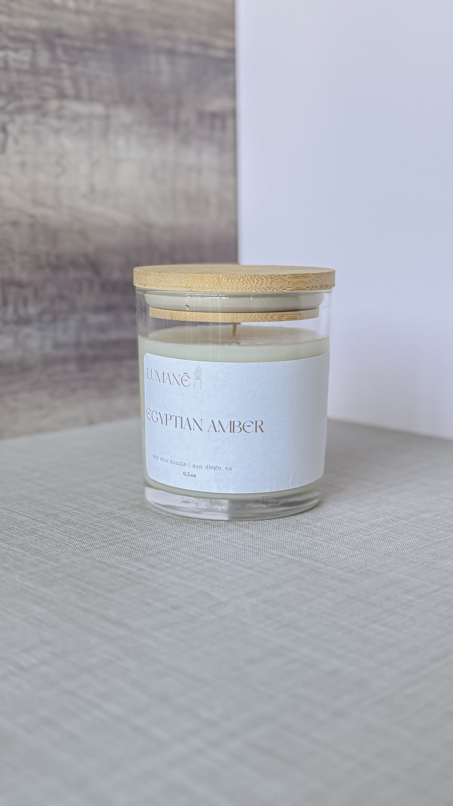 Egyptian Amber Jar Candle  6.3oz