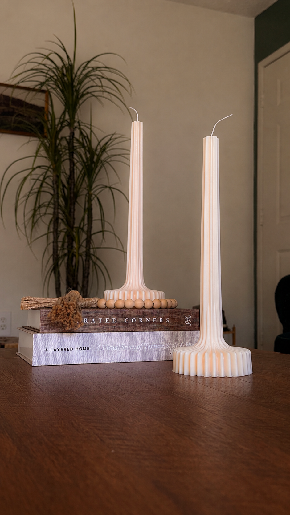 Tall Sculptural Candle
