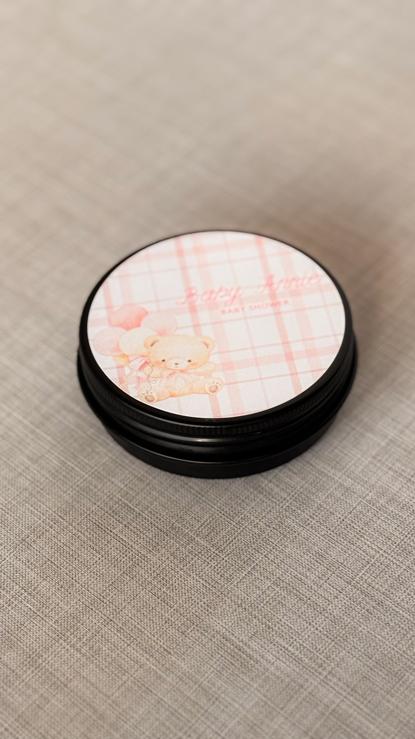 Tin candle customizable 1.7oz