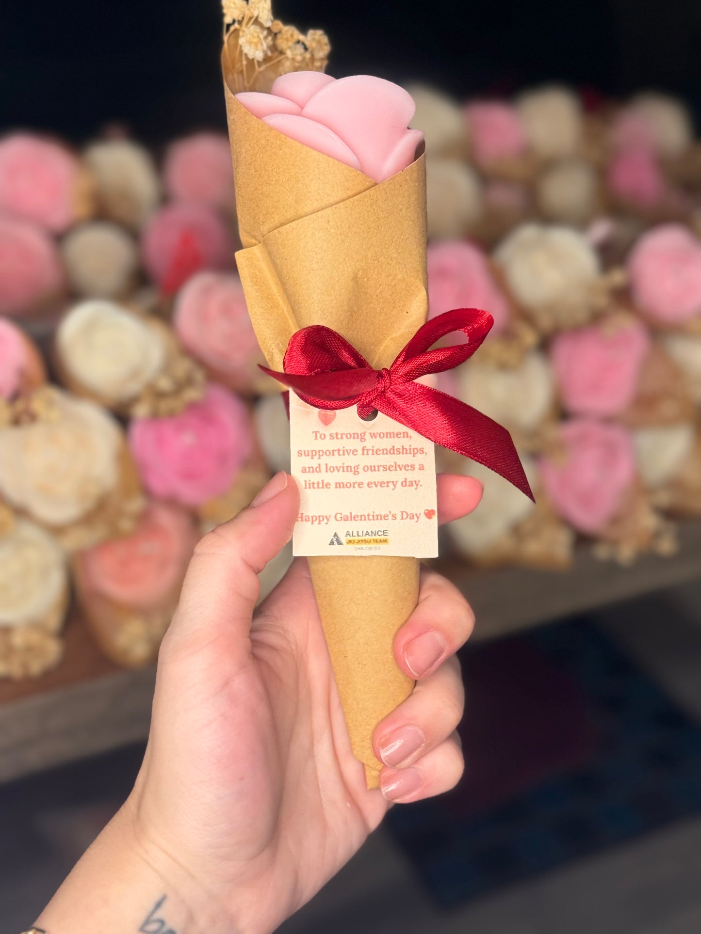 Floral Mini Bouquet Candles