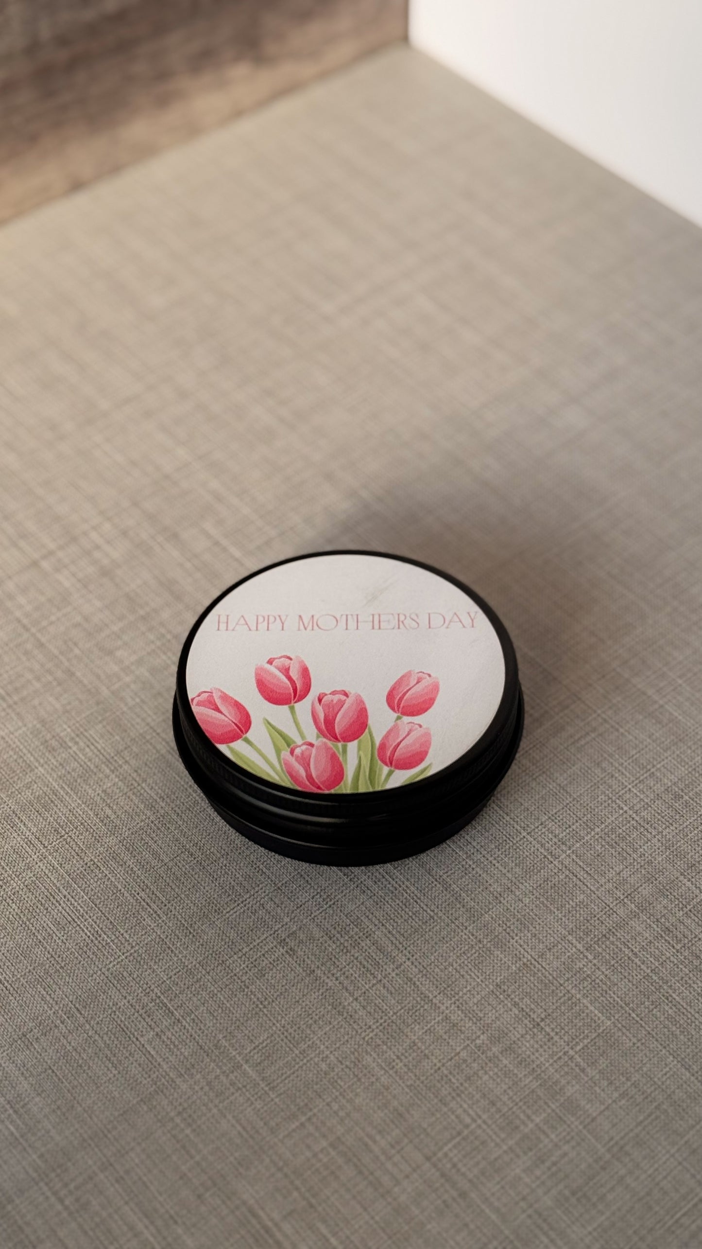 Tin candle customizable 1.7oz