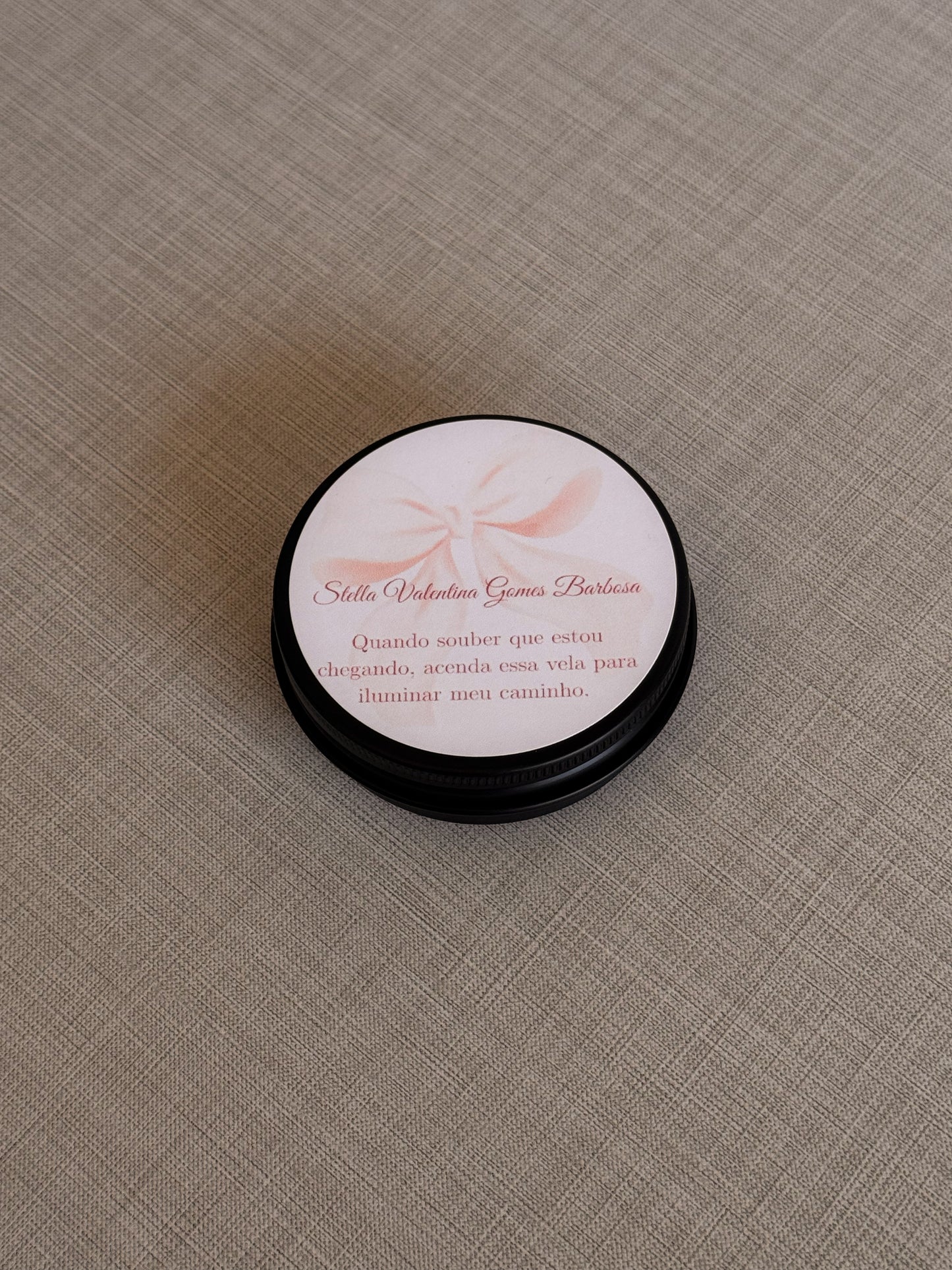 Tin candle customizable 1.7oz