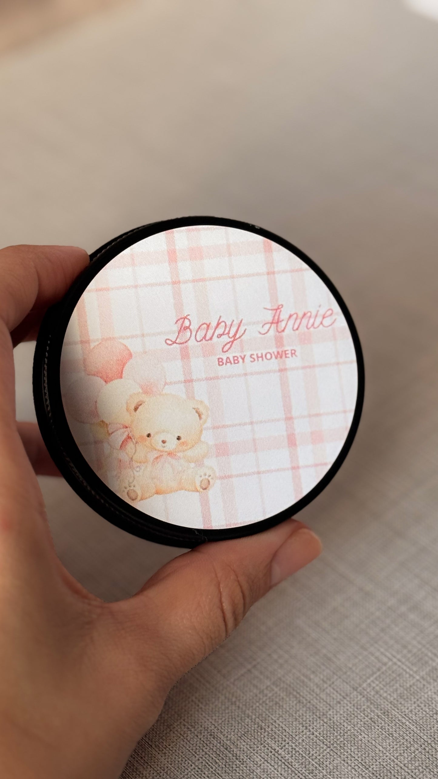 Tin candle customizable 1.7oz