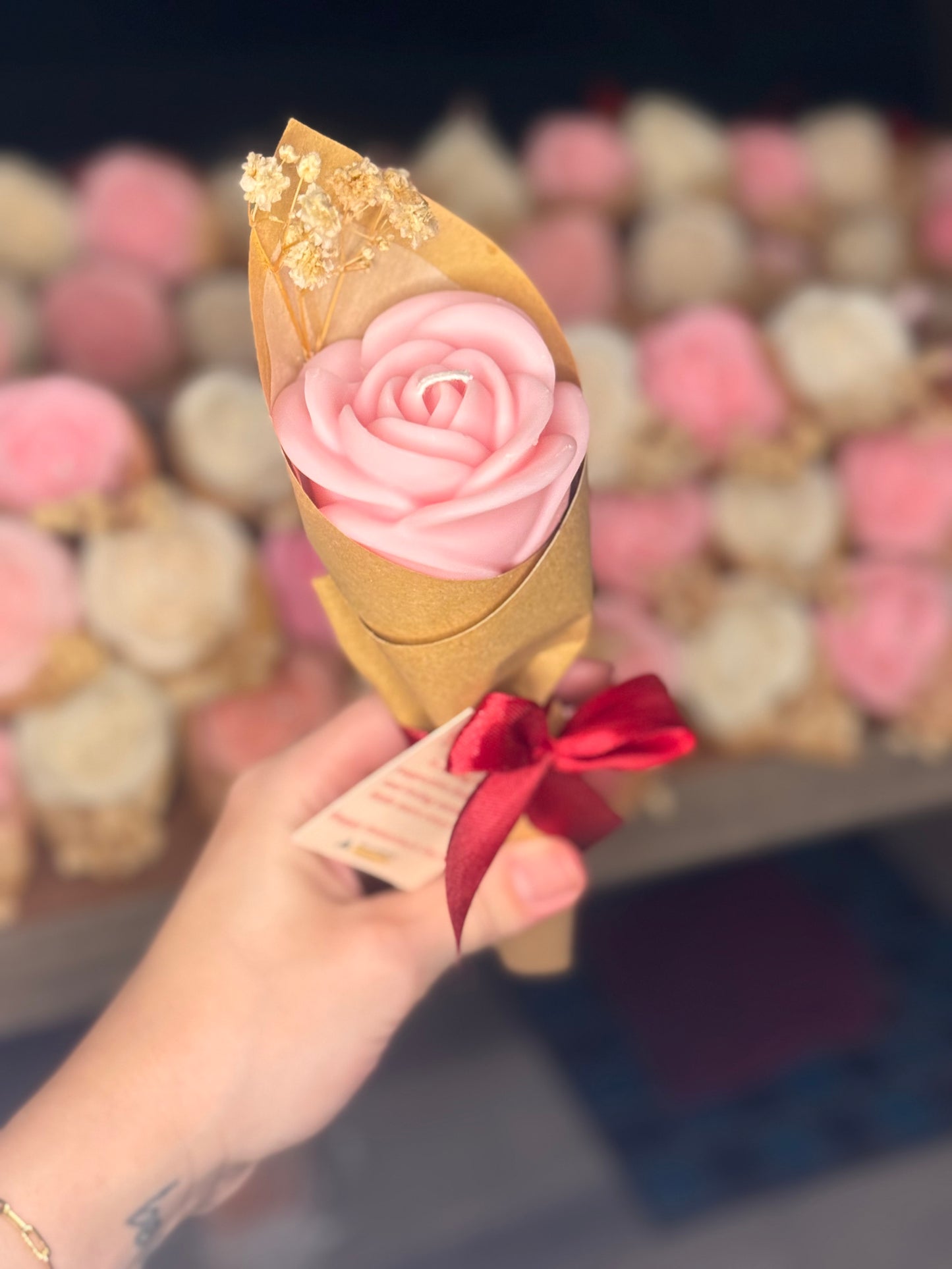 Floral Mini Bouquet Candles