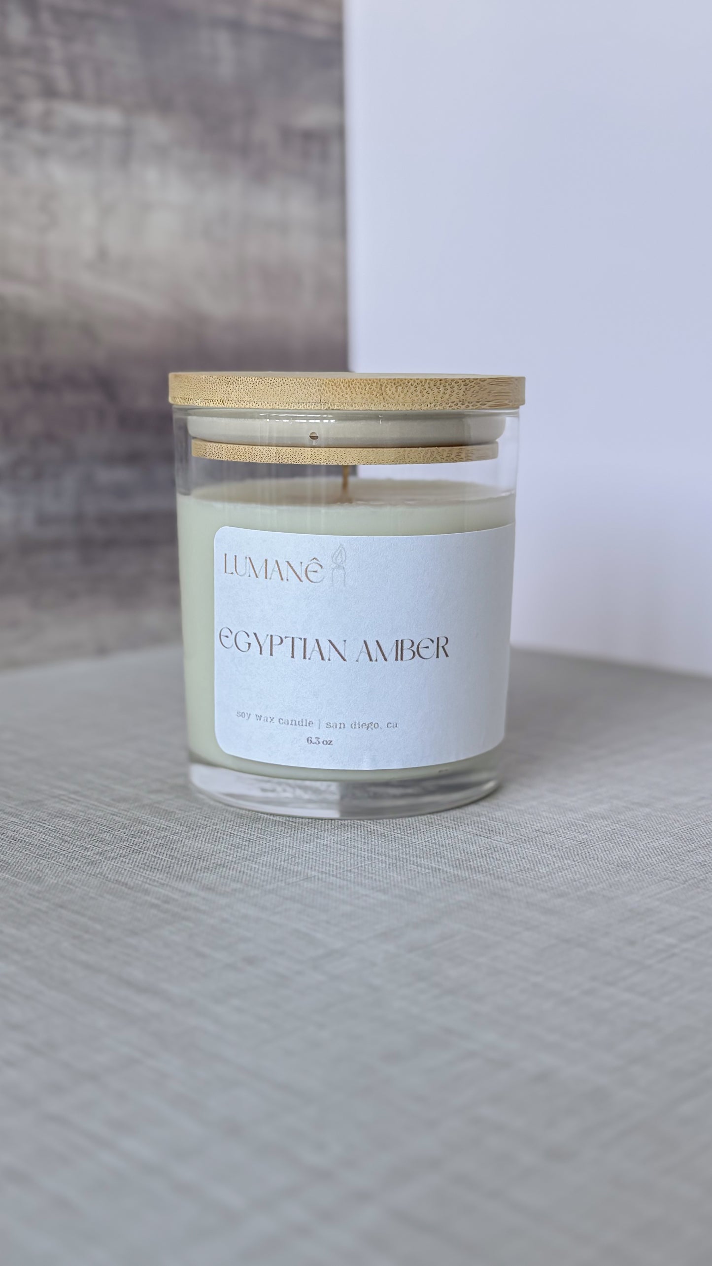 Egyptian Amber Jar Candle  6.3oz