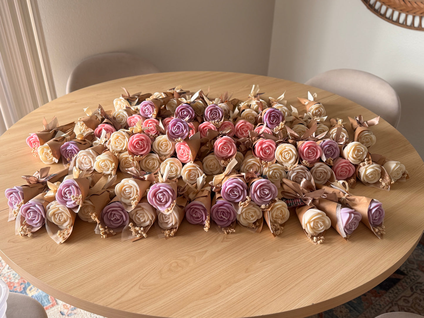 Floral Mini Bouquet Candles