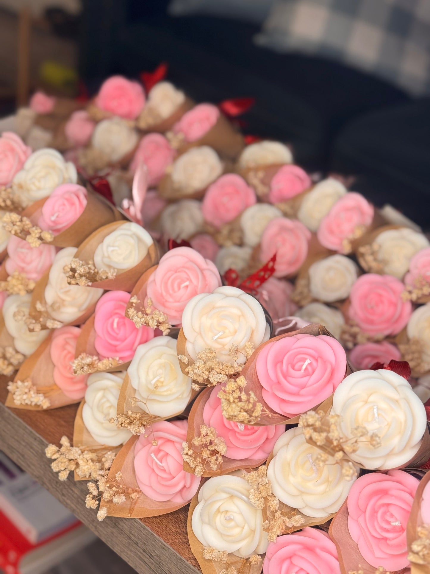 Floral Mini Bouquet Candles