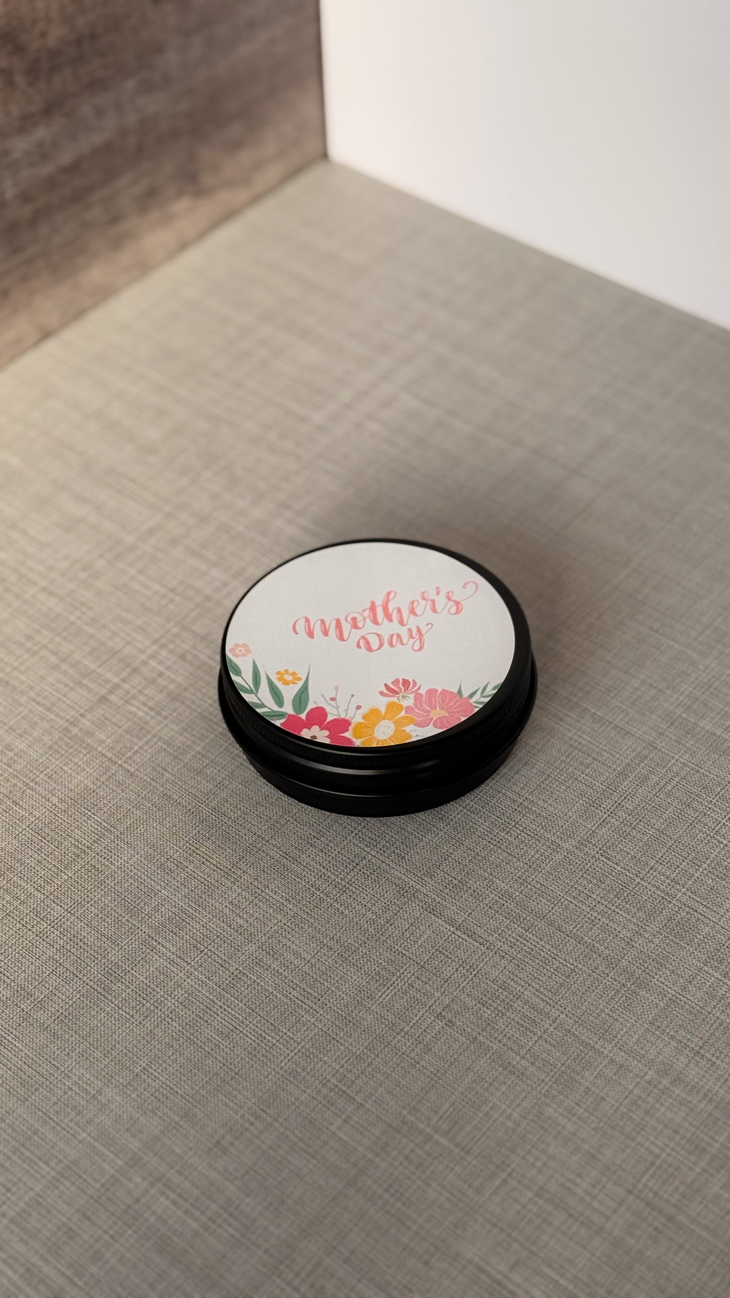 Tin candle customizable 1.7oz