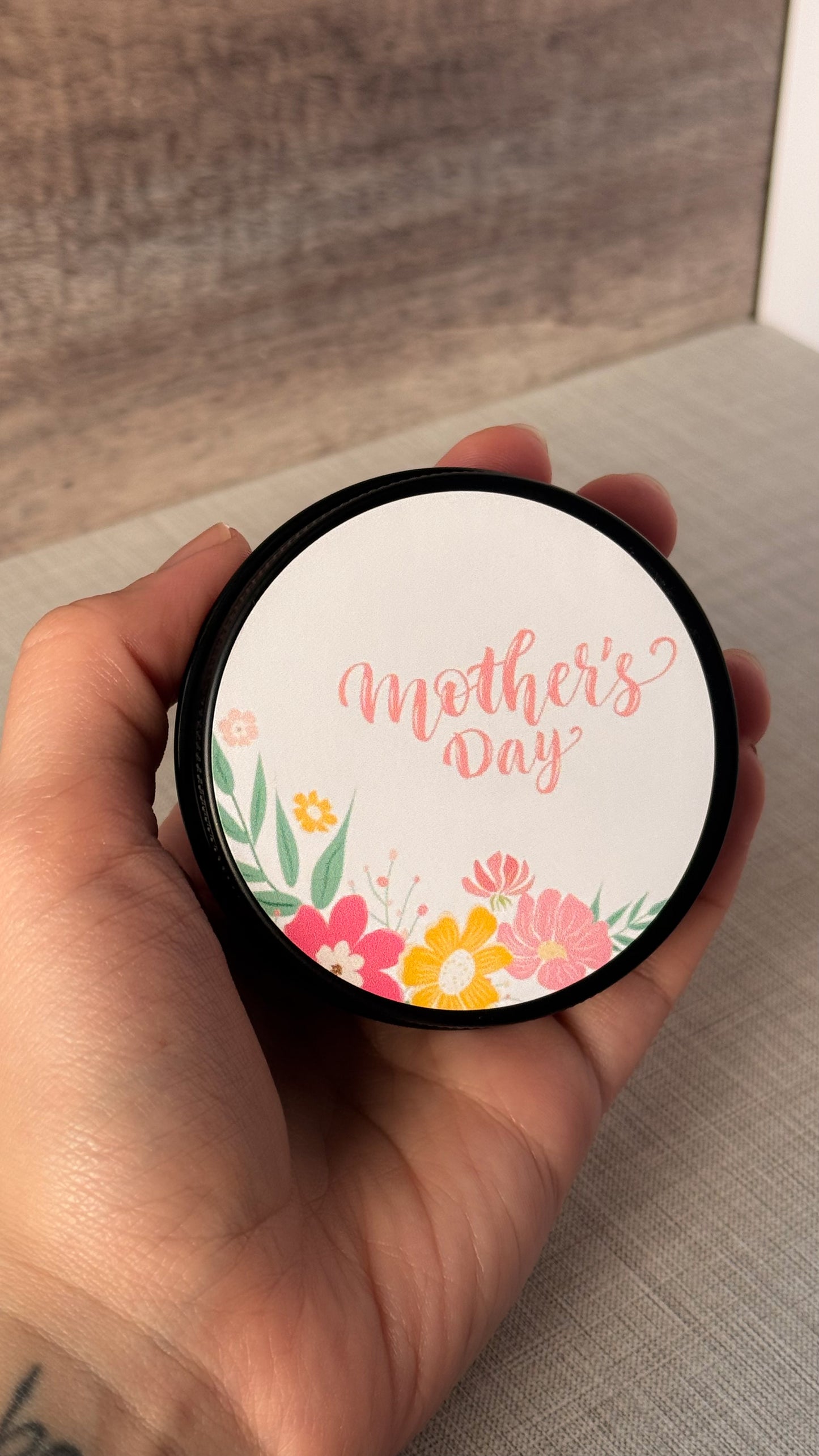 Tin candle customizable 1.7oz