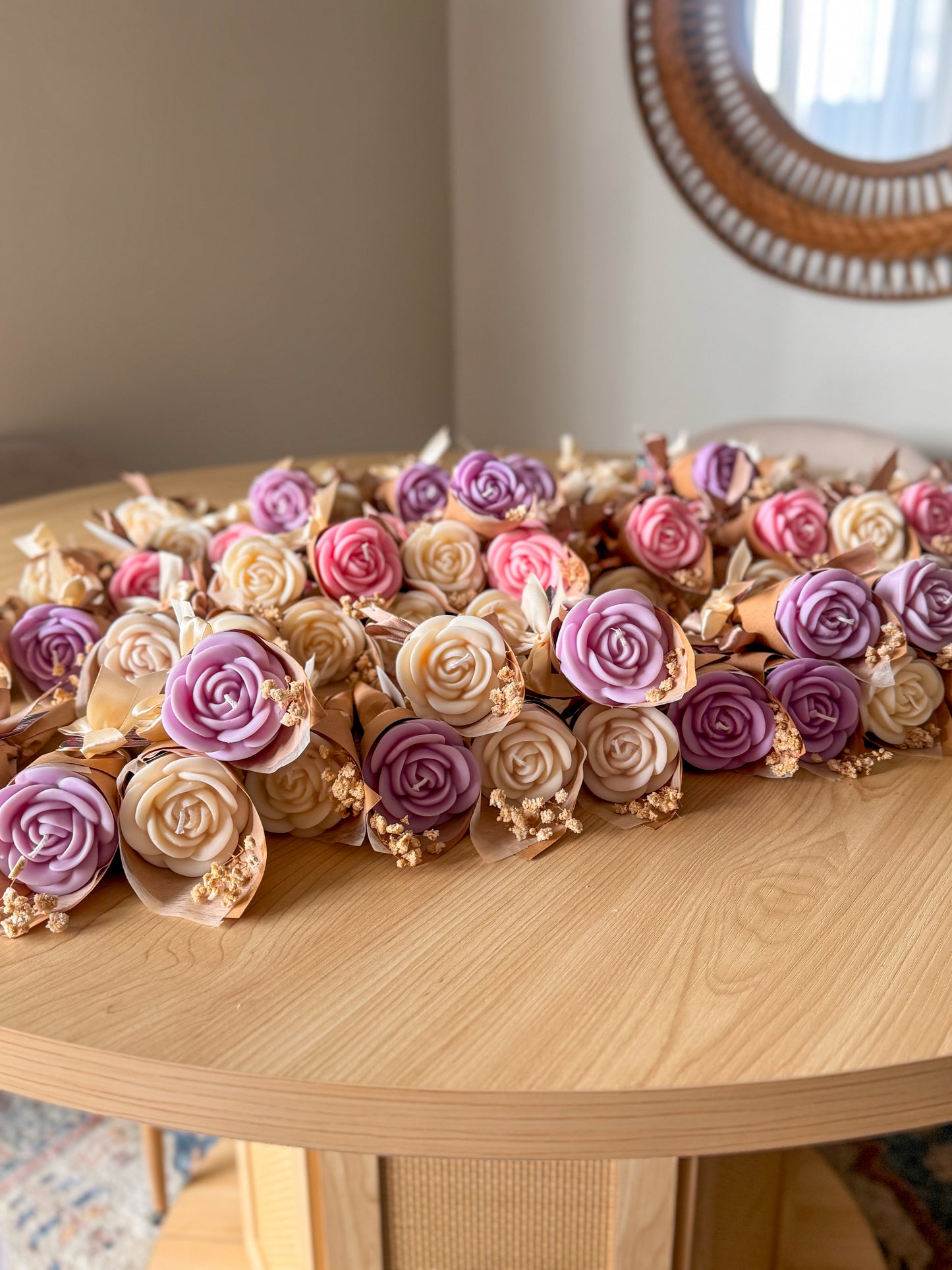 Floral Mini Bouquet Candles
